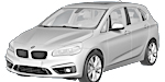 BMW F45 U2155 Fault Code
